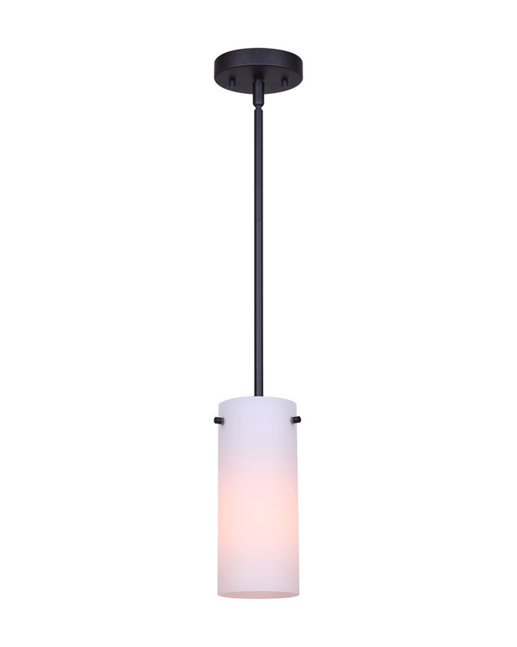 Canarm - IPL1063A01BK - One Light Pendant - Lander - Black
