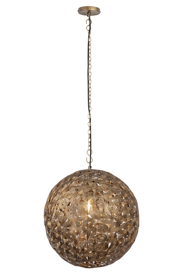 Canarm - IPL1184A01AB19 - One Light Pendant - Kora - Antique Brass