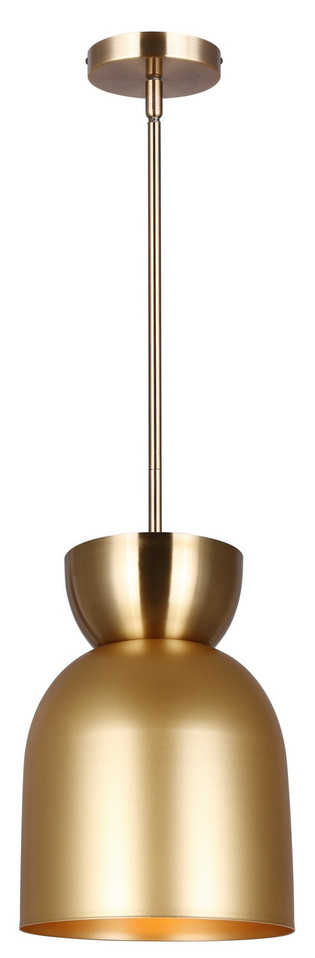 Canarm - IPL2102B01GDP - One Light Pendant - Aurea - Gold