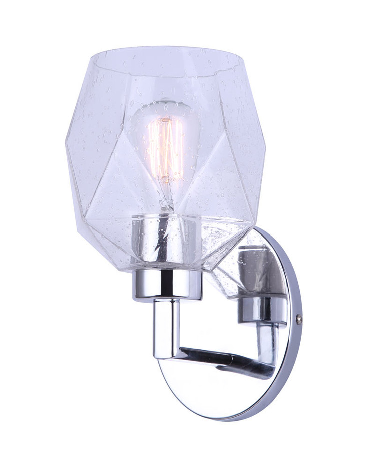 Canarm - IVL1070A01CH - One Light Vanity - Lenci - Chrome Canarm - IVL1070A01CH - One Light Vanity - Lenci - Chrome