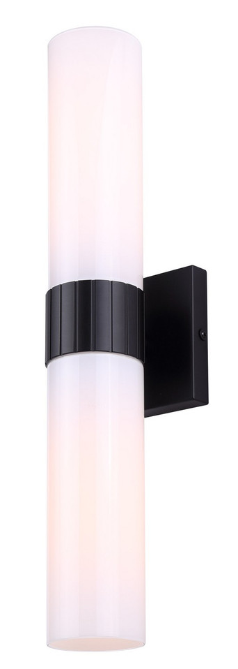 Canarm - IVL1167A02BK - Two Light Vanity - Maxine - Black