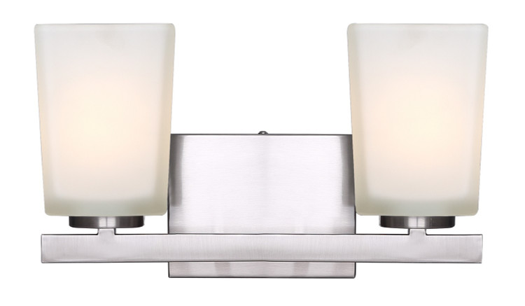 Canarm - IVL472A02BN - Two Light Vanity - Hartley - Brushed Nickel