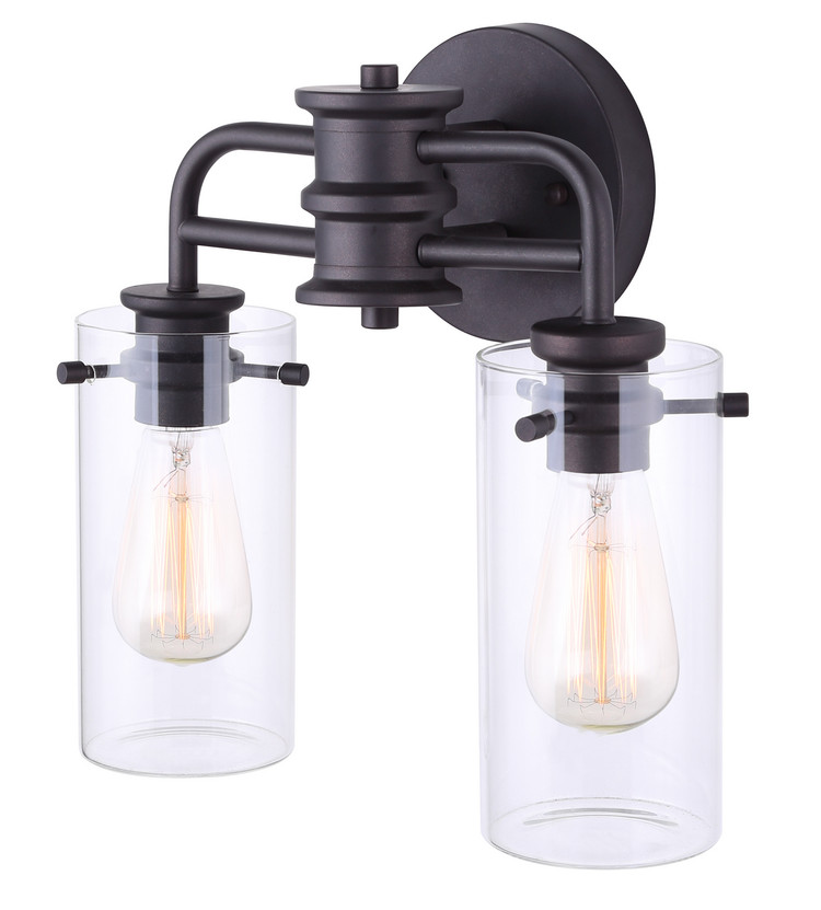 Canarm - IVL679A02ORB - Two Light Vanity - Albany - Oil Rubbed Bronze