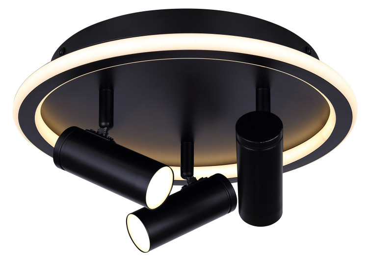 Canarm - LCW314A03BK - LED Ceiling/Wall Mount - Denver - Matte Black