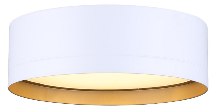 Canarm - LFM285A12WH - LED Flush Mount - Kyrie - White