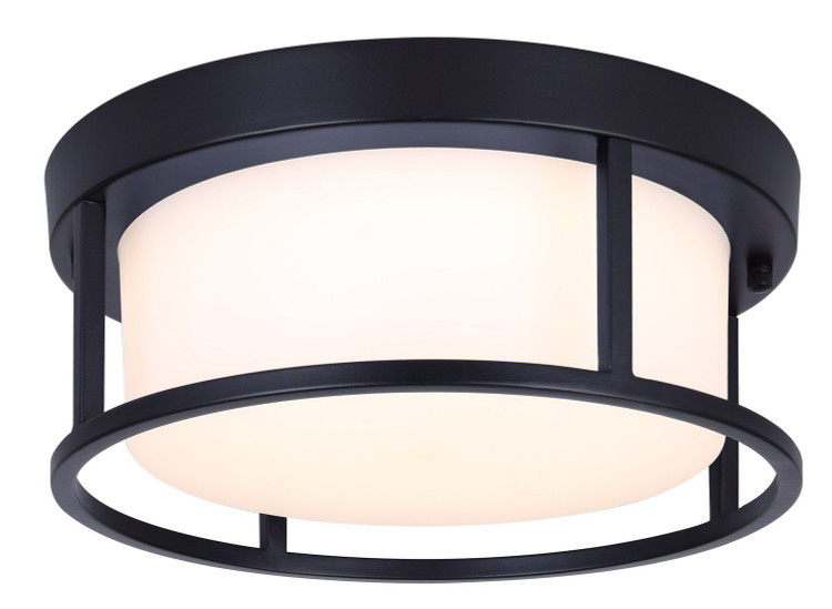 Canarm - LOL673BK - LED Outdoor Ceiling Light - Vero - Black