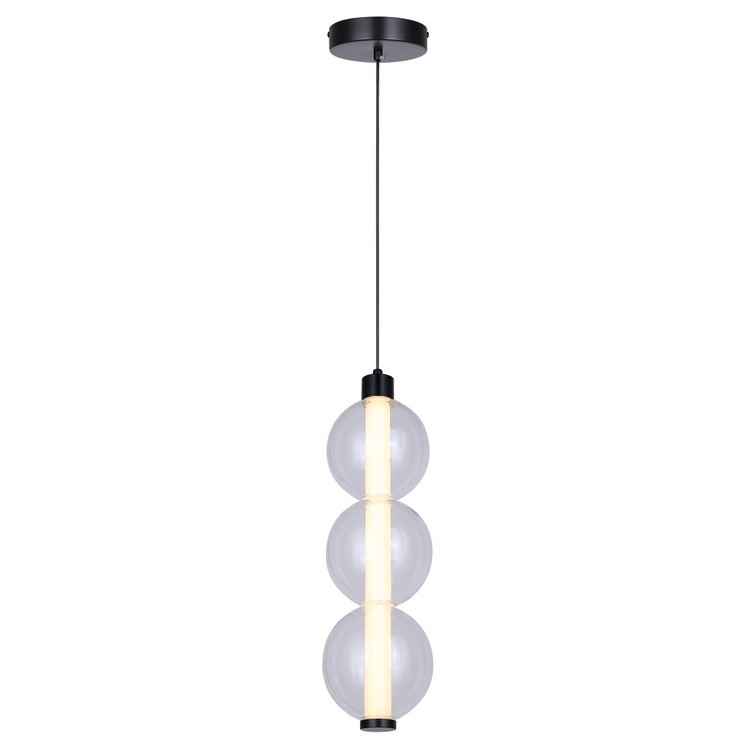Canarm - LPL316A01BK - One Light Pendant - Melody - Black