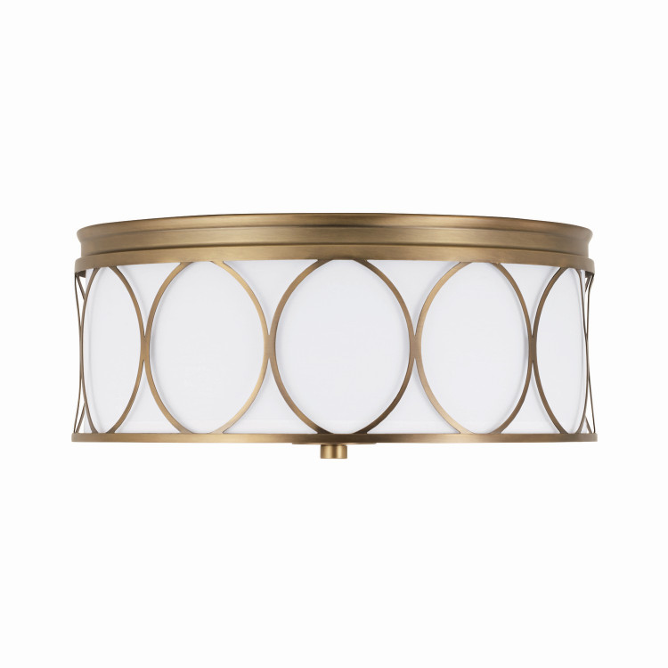 manufacturer_finish:Aged Brass|manufacturer_glass:White Fabric Bolt-On Shade
