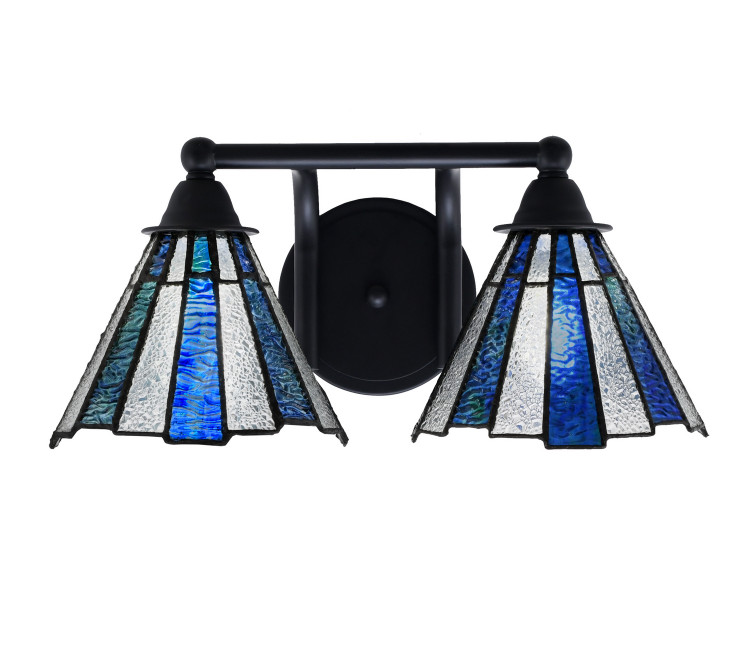 Toltec Lighting - 3422-MB-9325 - Two Light Bath Bar - Paramount - Matte Black