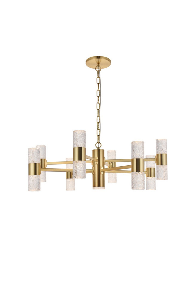 Elegant Lighting - 5200D32G - LED Pendant - Vega - Gold
