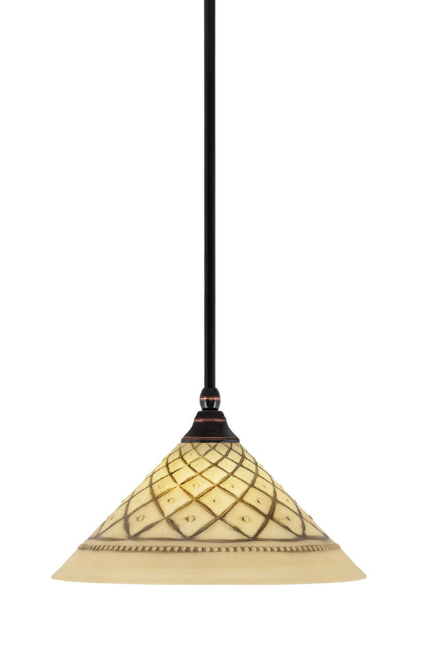 Toltec Lighting - 23-BC-7182 - One Light Mini Pendant - Any - Black Copper