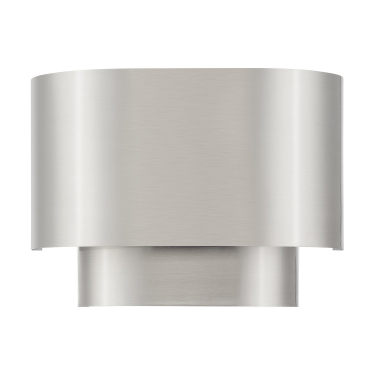 Livex Lighting - 50299-91 - One Light Wall Sconce - Springview - Brushed Nickel