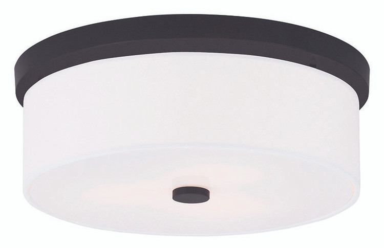 Livex Lighting - 50864-07 - Three Light Ceiling Mount - Meridian - Bronze