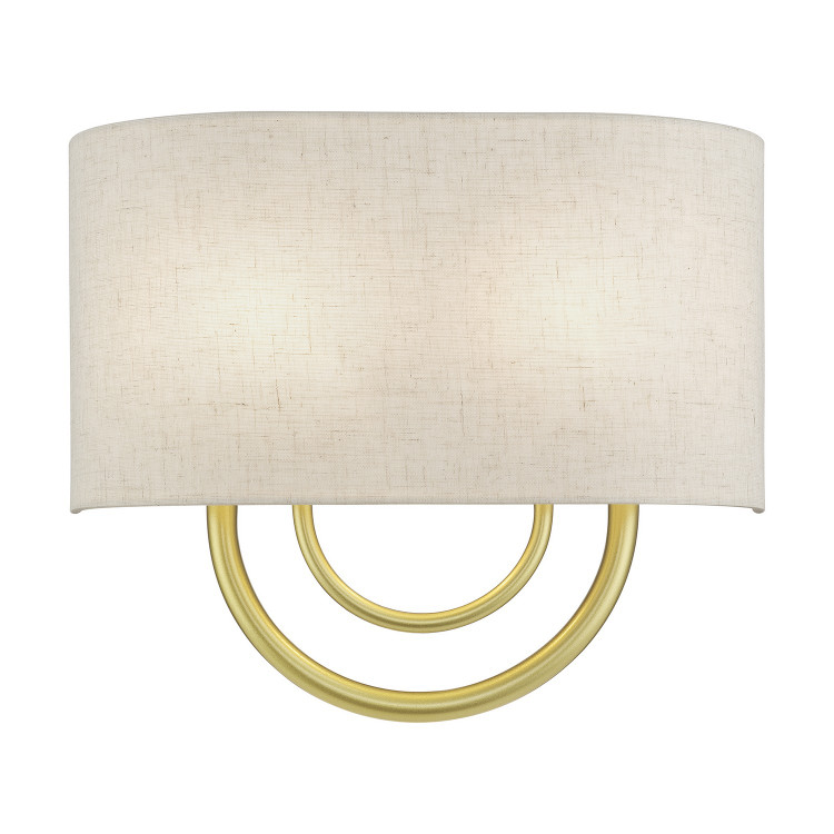 Livex Lighting - 60272-33 - Two Light Wall Sconce - Stratton - Soft Gold Livex Lighting - 60272-33 - Two Light Wall Sconce - Stratton - Soft Gold