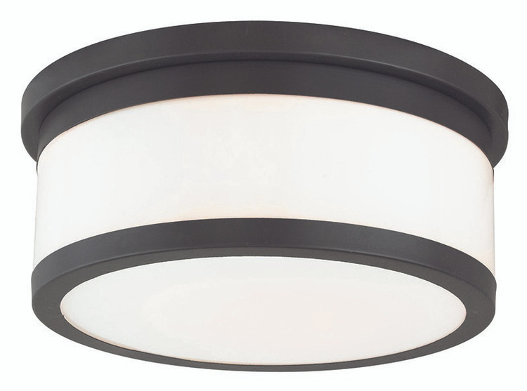 Livex Lighting - 65503-07 - Three Light Ceiling Mount - Stafford - Bronze