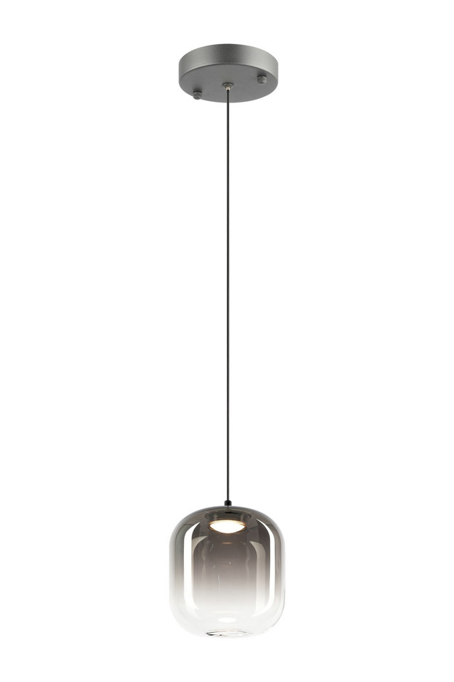 Matteo Lighting - C37401MBSM - One Light Pendant - Refrax - Matte Black