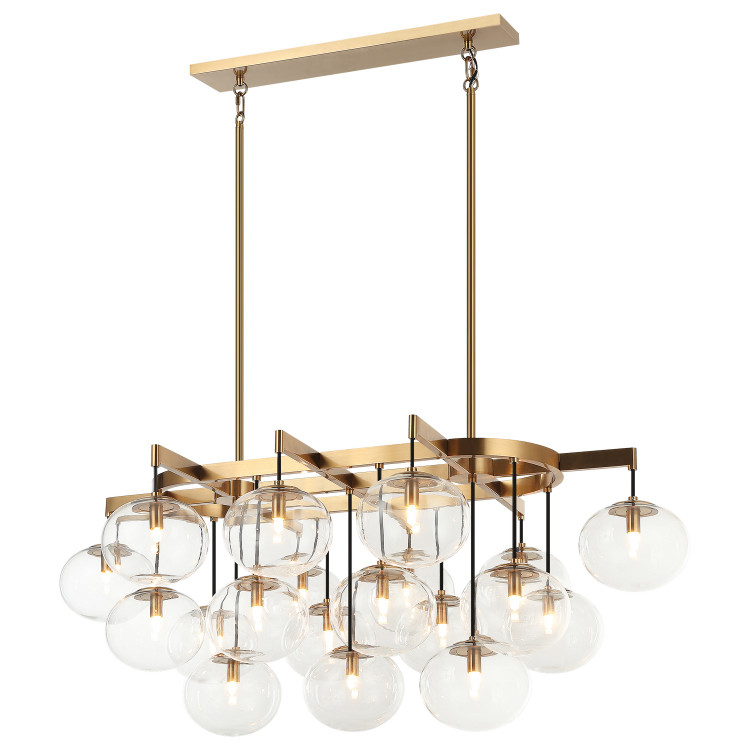 Matteo Lighting - C38119AG - LED Pendant - Bulbus