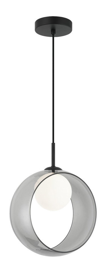 Matteo Lighting - C60611BKSM - LED Pendant - Delcia - Black