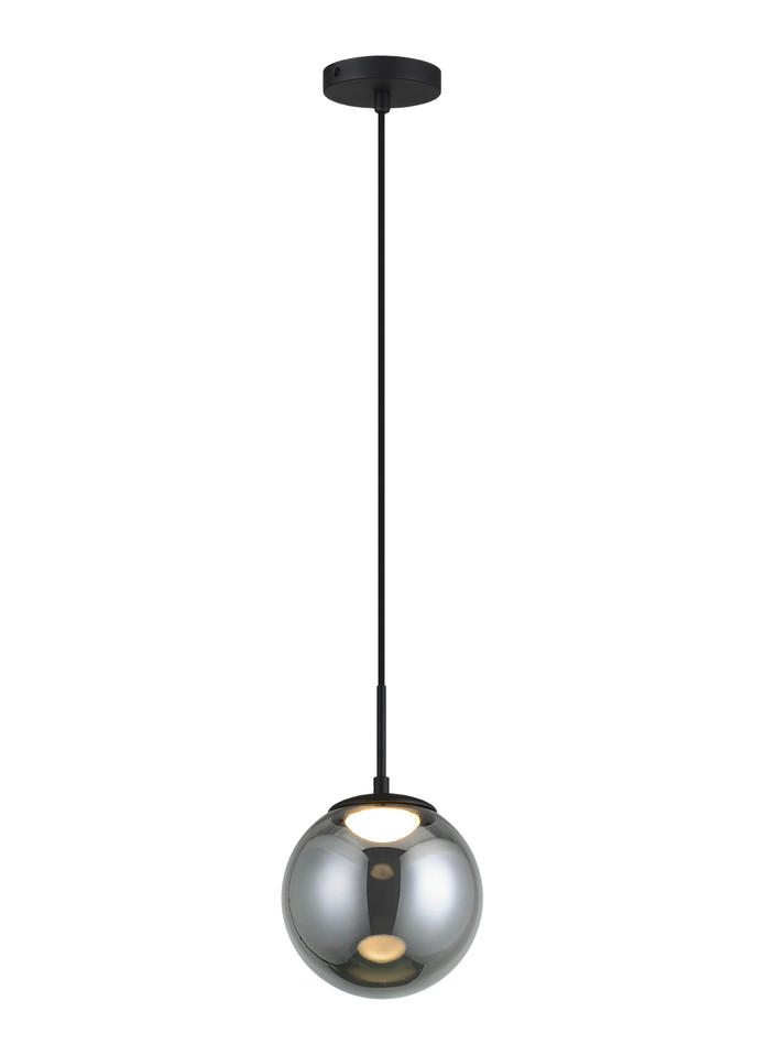 Matteo Lighting - C61311MBSM - LED Pendant - Boble - Matte Black