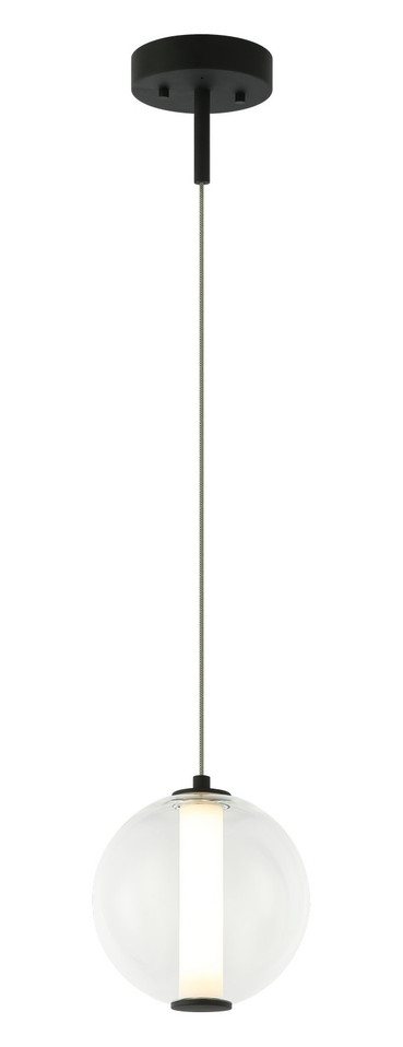 Matteo Lighting - C69611MBCL - LED Pendant - Belange - Matte Black