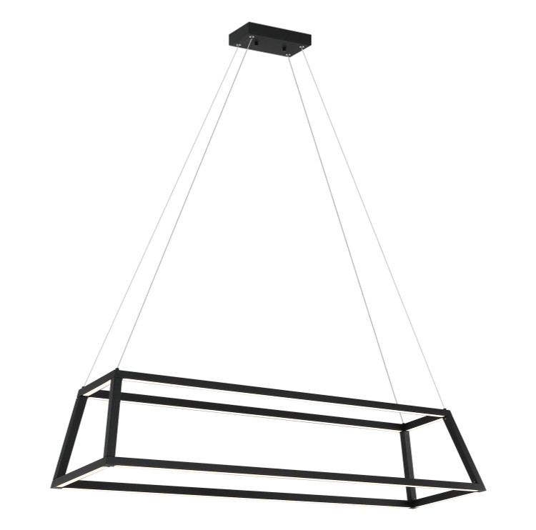 Matteo Lighting - C81346MB - LED Chandelier - Carlington - Matte Black