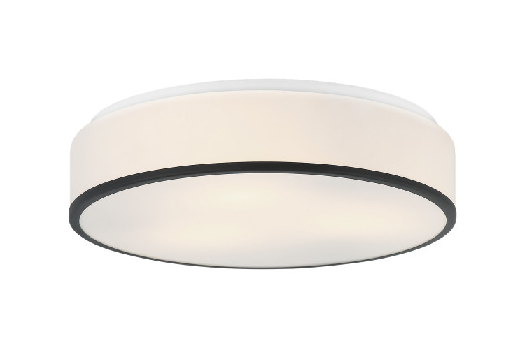 Matteo Lighting - M15803MB - Three Light Ceiling Mount - Echo - Matte Black