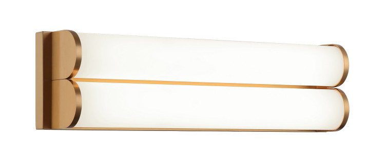 Matteo Lighting - S07028AG - LED Wall Sconce - Jensen - Aged Gold Brass