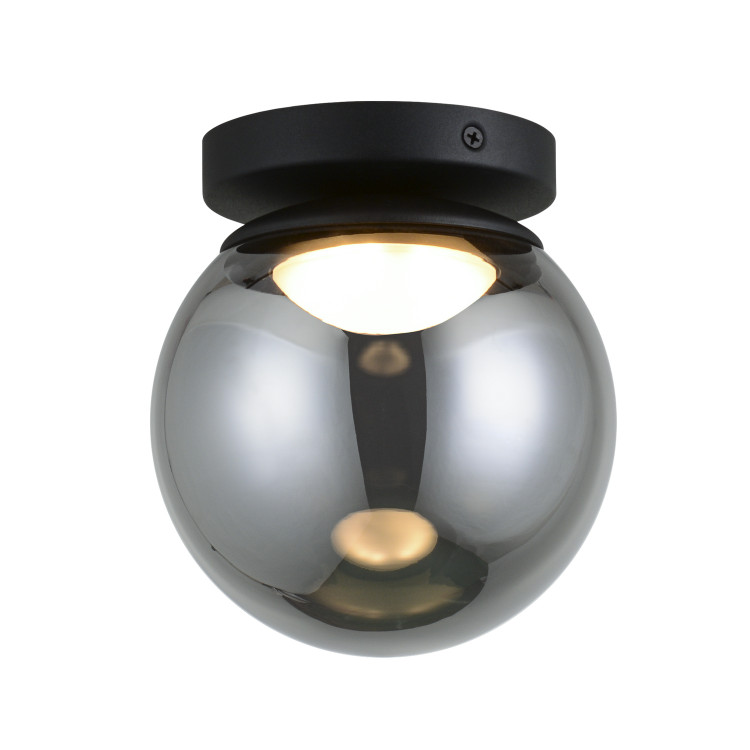 Matteo Lighting - X61301MBSM - LED Flush Mount - Boble - Matte Black