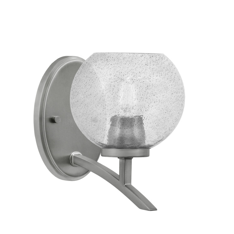 Toltec Lighting - 3721-GP-4102 - One Light Wall Sconce - Kurve - Graphite