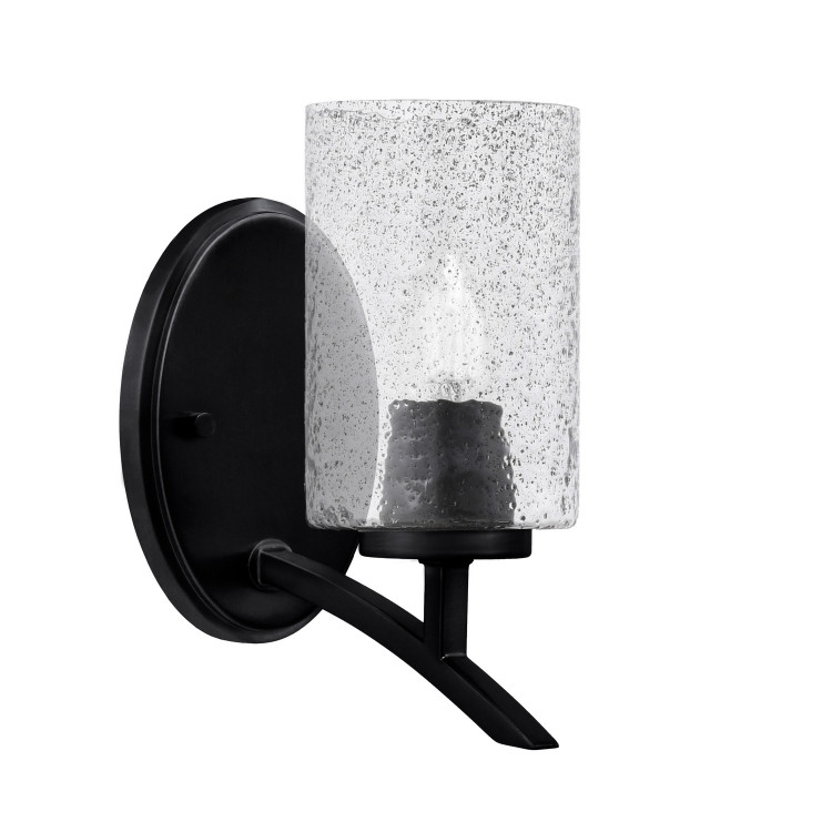 Toltec Lighting - 3721-MB-3002 - One Light Wall Sconce - Kurve - Matte Black