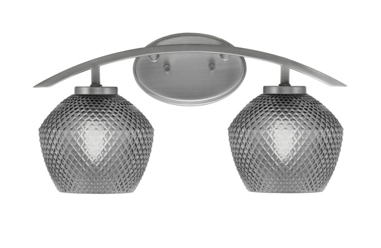 Toltec Lighting - 3722-GP-4622 - Two Light Bath Bar - Kurve - Graphite