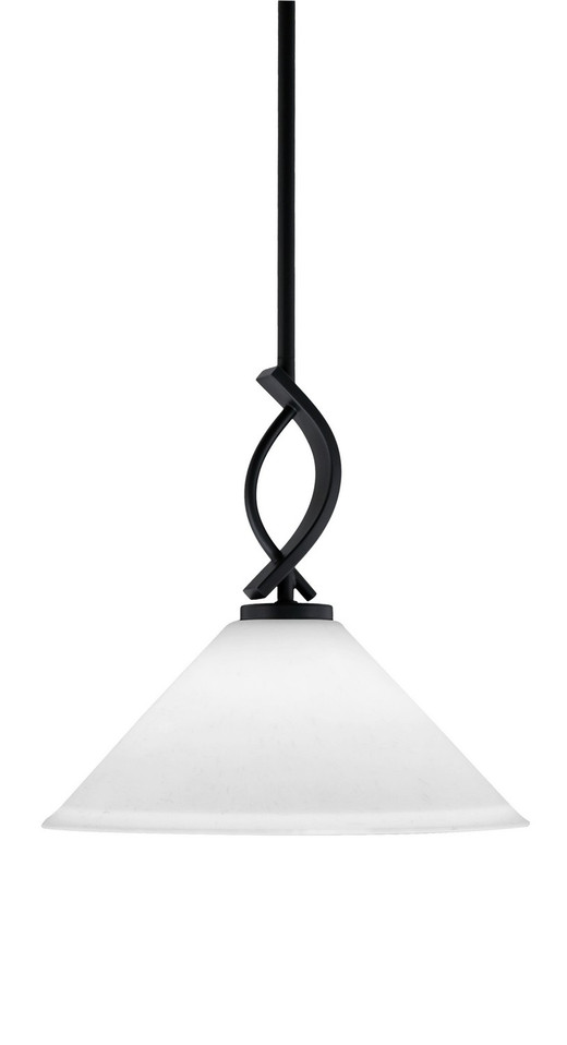 Toltec Lighting - 3901-MB-316 - One Light Mini Pendant - Cavella - Matte Black