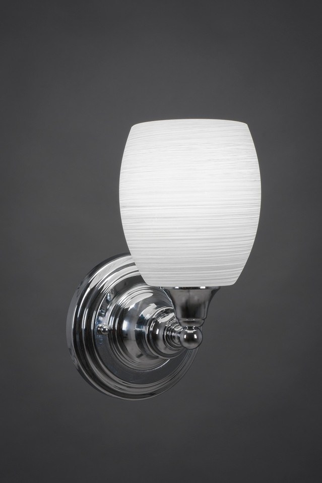 Toltec Lighting - 40-CH-615 - One Light Wall Sconce - Any - Chrome