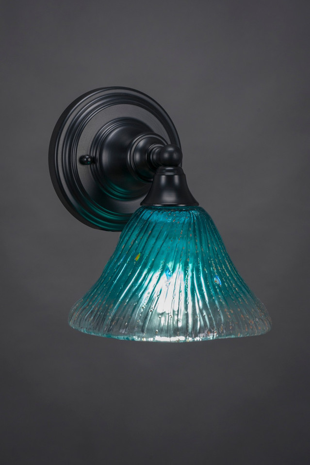 Toltec Lighting - 40-MB-458 - One Light Wall Sconce - Any - Matte Black