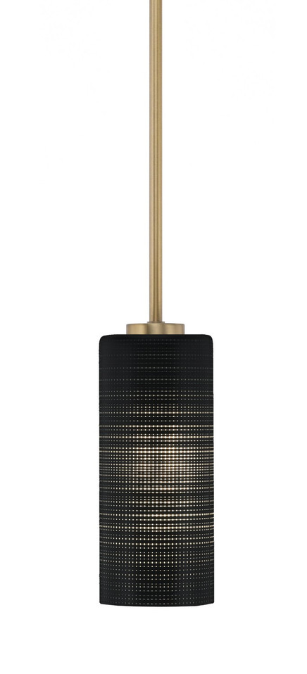 Toltec Lighting - 4501-NAB-4099 - One Light Mini Pendant - Atlas - New Age Brass