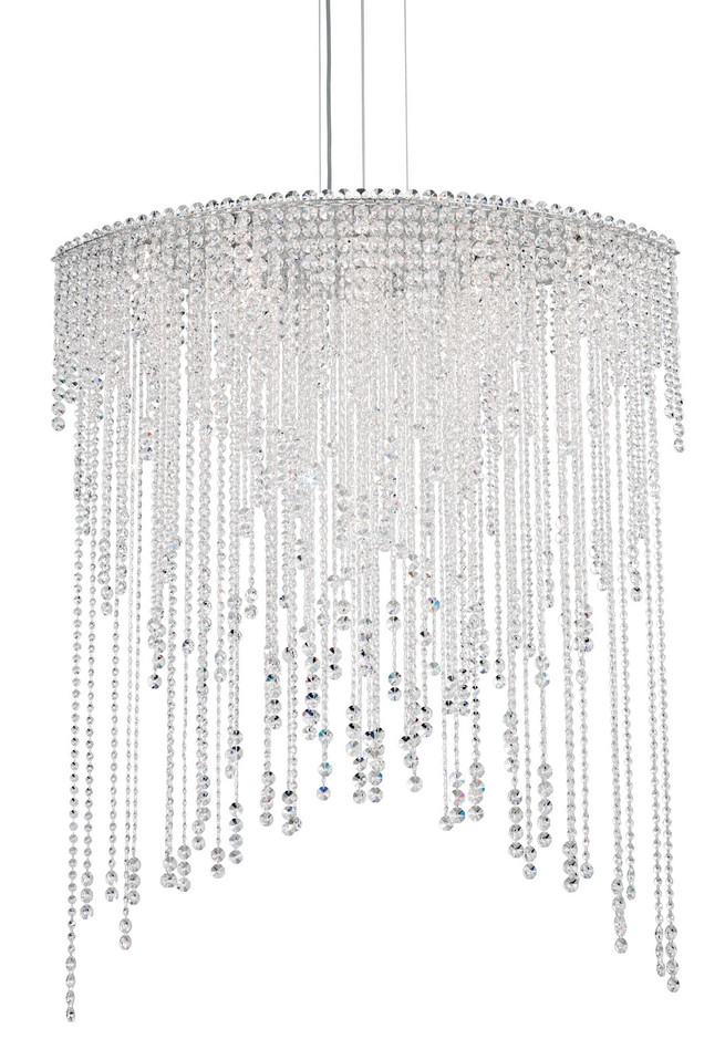 Schonbek - CH4813N-401O - Eight Light Pendant - Chantant - Polished Stainless Steel