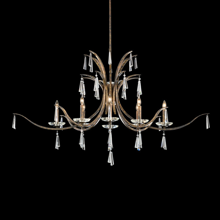 Schonbek - S30508-26R - Eight Light Chandelier - Tinsley - French Gold