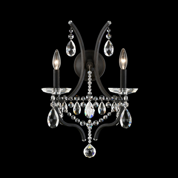 Schonbek - S77502-22H - Eight Light Wall Sconce - Adley - Heirloom Gold