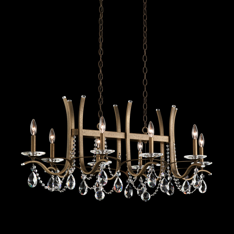 Schonbek - VA8435N-59H - Eight Light Chandelier - Vesca - Ferro Black Schonbek - VA8435N-59H - Eight Light Chandelier - Vesca - Ferro Black