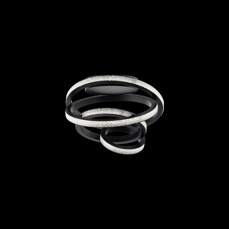 Schonbek Beyond - BFM64418-BK - LED Flush Mount - Jangle - Black Schonbek Beyond - BFM64418-BK - LED Flush Mount - Jangle - Black