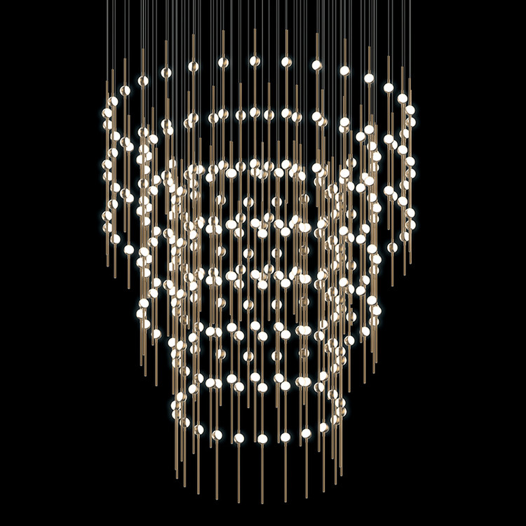 Sonneman - 2174.38W - LED Pendant - Constellation - Satin Brass