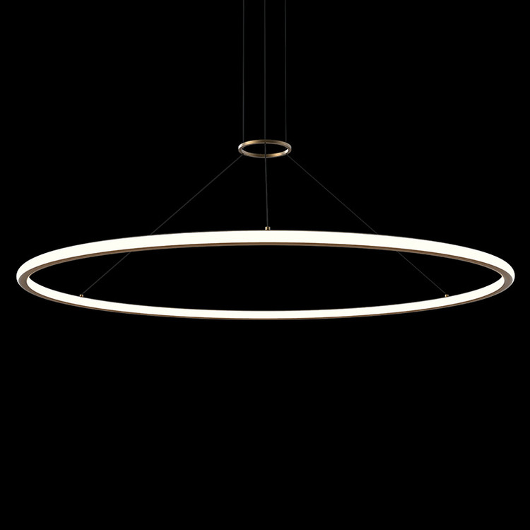 Sonneman - 2235.14 - LED Pendant - Luna - Brass