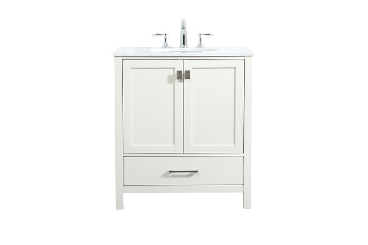 Elegant Lighting - VF18830WH - Vanity Sink Set - Irene - white