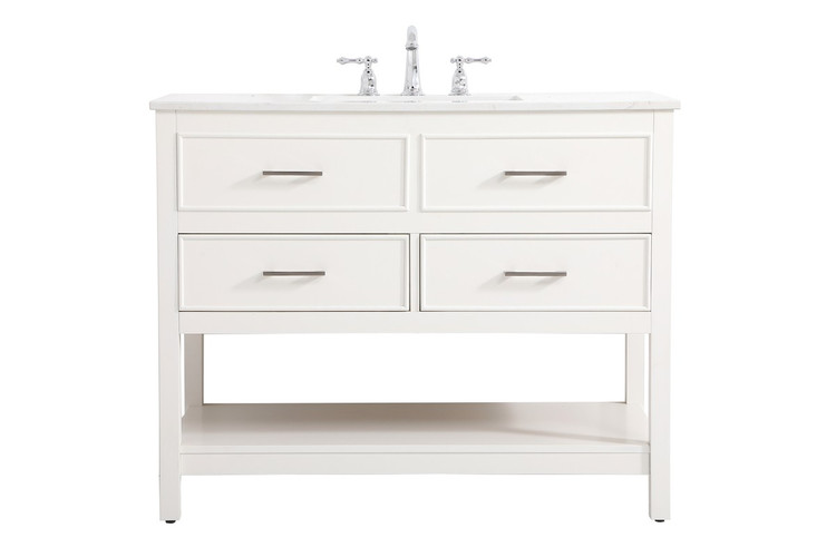 Elegant Lighting - VF19042WH - Vanity Sink Set - Sinclaire - white