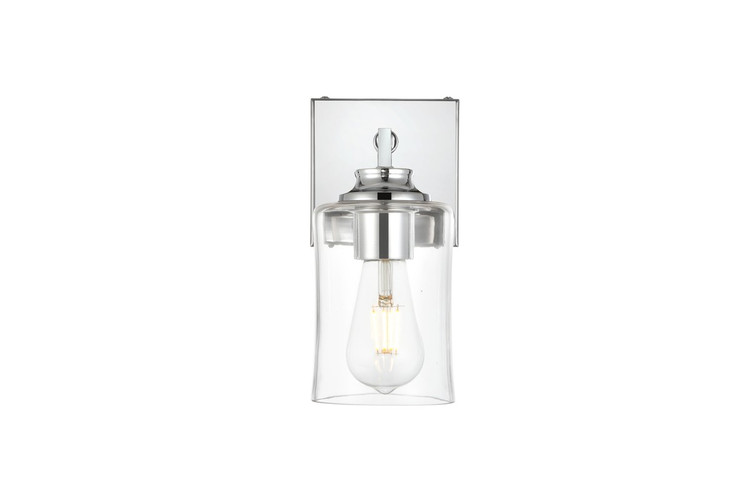 Elegant Lighting - LD7314W5CH - One Light Bath Sconce - Ronnie - Chrome Elegant Lighting - LD7314W5CH - One Light Bath Sconce - Ronnie - Chrome