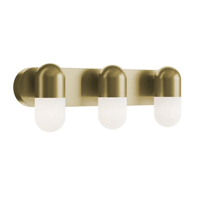 AFX Lighting - IRVV2406LAJUDLB - LED Vanity - Irvine - Light Antique Brass