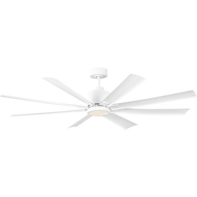 Generation Lighting - 8FLSM65RZWD - 65Ceiling Fan - Flera Smart 65 LED - Matte White