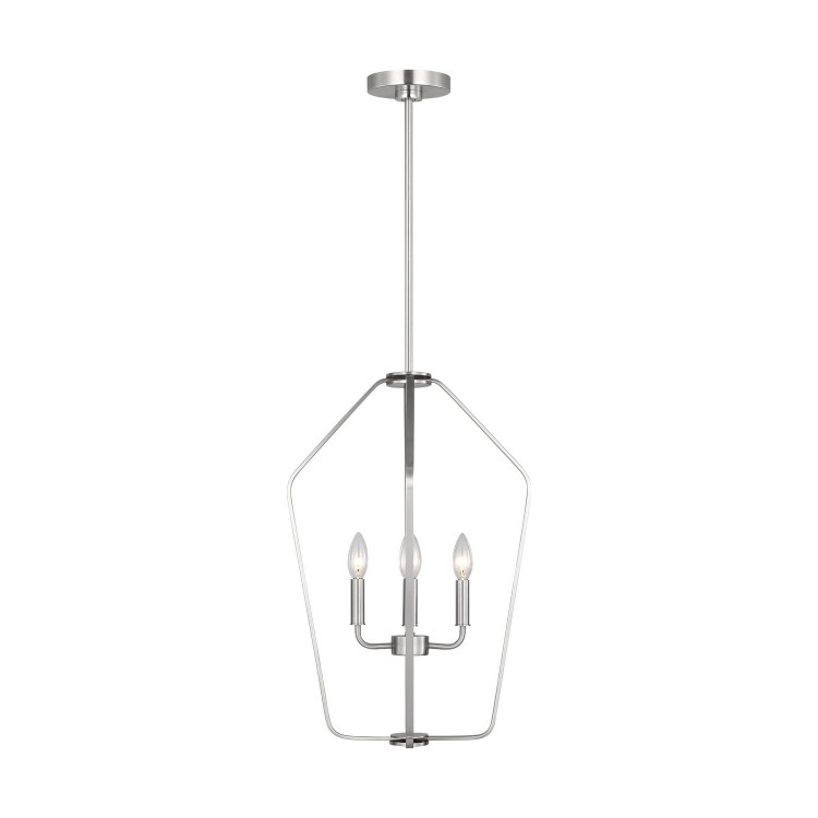 Generation Lighting - GLC1264BS - Four Light Chandelier - Kennan - Brushed Nickel Generation Lighting - GLC1264BS - Four Light Chandelier - Kennan - Brushed Nickel