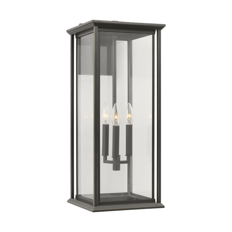 Generation Lighting - GLO1233C-ANBZ - Lantern - Audley - Antique Bronze