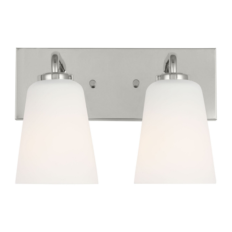 Generation Lighting - GLV1052CH - Vanity - Miles - Chrome